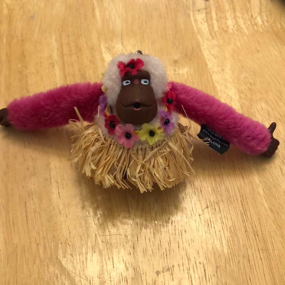 Kipling Aloha monkey keychain